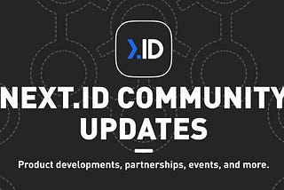 Next.ID Community Updates #1