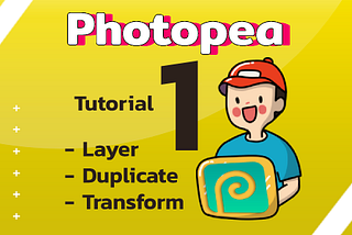 Photopea Tutorial ตอนที่ 1