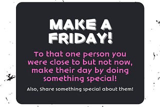 Make A Day — the ‘lost’ one.