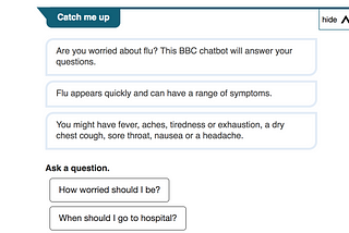 BBC News Labs: In-Article Chatbots