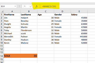 20 Useful Excel Function for Data Analysis