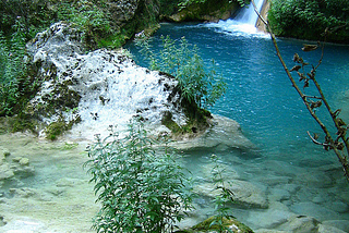 Waterfall, Navarre, Spain