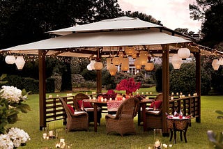Tips For Setting Up Your Pergola For an Outdoor Party