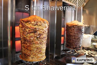 A for Alpha, B for Bravo, S for Shawerma… WaitWhat?