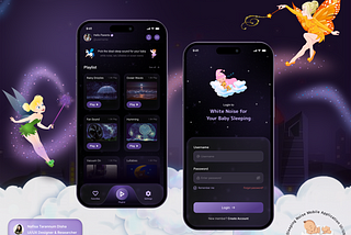 UX Design Challenges with a Glassmorphism Sleeping Noise App -Nafisa T Disha.