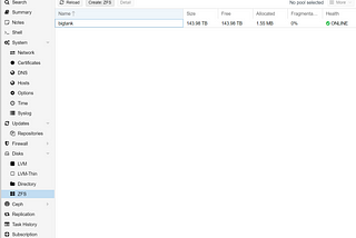 Hosting an Iagon Storage container in Proxmox