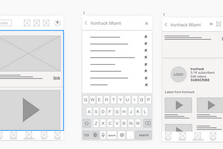 Challenge #2. Wireframing.