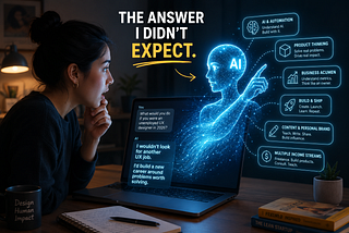 I Asked AI: What Would You Do as an Unemployed UX Designer in 2026?