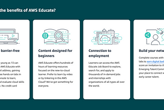 Learn with AWS Educate