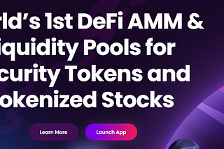 The World's First DEFI AMM, and Liquidity Pool: IX SWAP.