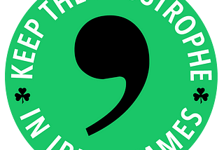 Keep the Apostrophe in Irish Names