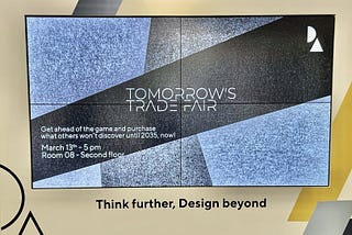 Tomorrow’s Trade Fair