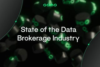 State of the Data Brokerage Industry