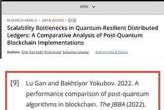 Future-Proofing Web3: University of Michigan Cites Landmark JBBA Study on Post-Quantum Blockchain