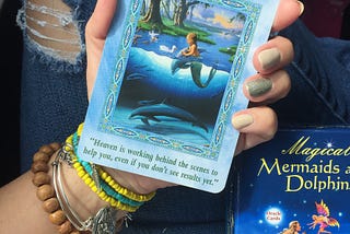 I decided to work with my mermaid cards today, since I have been making so many mermaid tail…