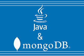 An image depicting Java and MongoDB logos