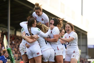 The Red Roses (England Women’s Rugby Team) : Getty Images