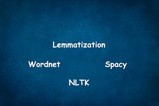 Lemmatization