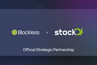 Blockless & StackOS: A Pioneering Partnership for Decentralized Computing