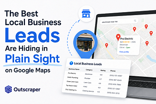 Local business lead generation workflow using Google Maps data, business ratings, phone numbers, and review signals
