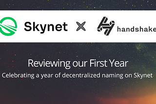 Handshake: Retrospective After the First Year