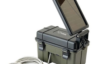 HME 12-VOLT BATTERY BOX WITH 2-WATT SOLAR PANEL: Tool For A Better Future