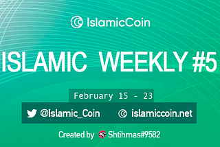 Islamic Weekly #5