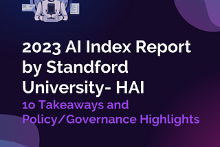 Stanford (HAI) AI Index Report 2023