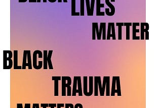 The Black Family & Trauma