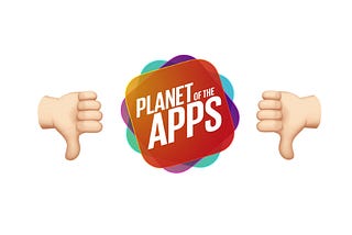 Planet of the Apps. No.