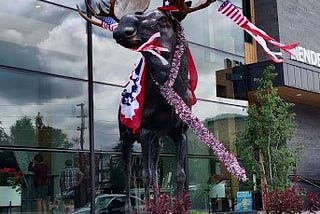 Martin the ‘Murica Moose’s Message to Americans