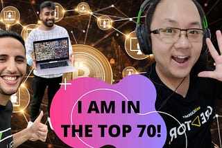 Top 70 of selected by Nas Daily & Metakovan for crypto creator master course