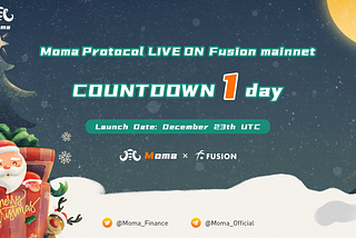 Moma Protocol will be live on Fusion network soon, supporting the mining of FSN, CHNG and other…