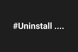 Hashtag #Uninstall, Brand Startup, dan Platform Twitter