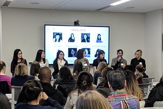 Women in Product Panel at POPSUGAR