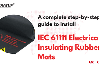 Electrical Insulating Rubber Mats