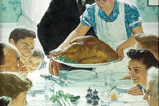 “Freedom form Want” by Norman Rockwell