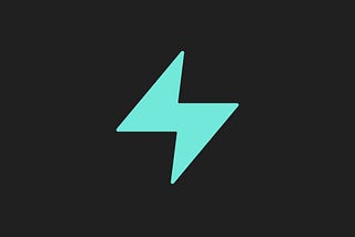 Cover image with a teal lightning icon on a dark background