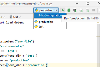 Python - PyCharm’da Çoklu Ortam Kullanımı