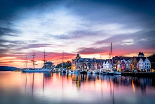 BERGEN, LOVELY NORWEGIAN COAST