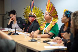 Not a single drop more: indigenous leaders tell the world what is happening in Brazil