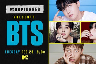 BTS Teases First Look From MTV Unplugged Performance