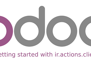 Getting started with Client Action(ir.actions.client) in Odoo 13