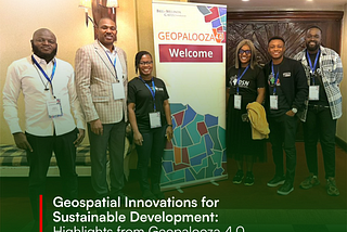 Geospatial Innovations for Sustainable Development: Highlights from Geopalooza 4.0