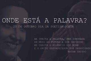 Onde esta a PALAVRA?