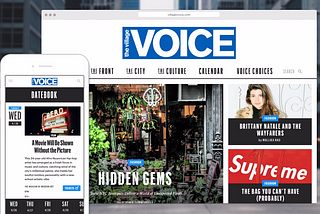 Meet the All-New VillageVoice.com