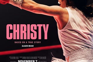 Christy (2025) Movie Poster (Courtesy of Black Bear)