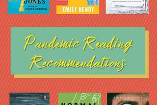 Pandemic Reading Recommendations
