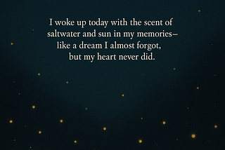 Fireflies and Childhood Dreams