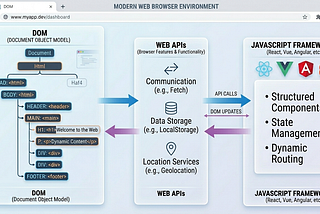 Understanding the DOM, Web APIs, and Their Role in Modern Frontend Development